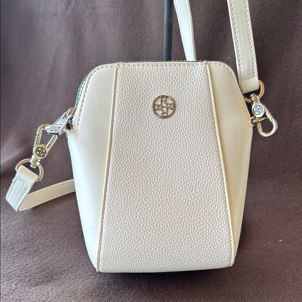 Elegant Cream Crossbody Bag